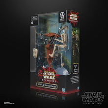 Load image into Gallery viewer, AVAILABILITY LIMITED - Hasbro STAR WARS - The Black Series 6" - HASBRO PULSE-CON EXCLUSIVE - STAP & Battle Droid (The Phantom Menace) 25th Anniversary Vehicle & Figure Pack - STANDARD GRADE