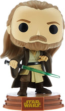 Load image into Gallery viewer, FUNKO POP! - Star Wars : The Phantom Menace - QUI-GON JINN (Tatooine) pop! vinyl figure #422 - Across The Galaxy EXCLUSIVE - STANDARD GRADE