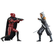 Load image into Gallery viewer, AVAILABILITY LIMITED - Hasbro STAR WARS - The Black Series 6" - EXCLUSIVE CARBONISED - Ahsoka Tano & HK-87 Assassin Droid (Ahsoka) 2 figure pack - STANDARD GRADE