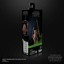 Load image into Gallery viewer, Hasbro STAR WARS - The Black Series 6" PLASTIC FREE PACKAGING - WAVE 12 - WICKET (Return of the Jedi) figure 11 - STANDARD GRADE