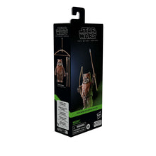 Load image into Gallery viewer, Hasbro STAR WARS - The Black Series 6" PLASTIC FREE PACKAGING - WAVE 12 - WICKET (Return of the Jedi) figure 11 - STANDARD GRADE