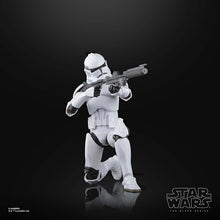 Load image into Gallery viewer, Hasbro STAR WARS - The Black Series 6" PLASTIC FREE PACKAGING - WAVE 12 - PHASE II CLONE TROOPER (The Clone Wars) figure 14 - STANDARD GRADE