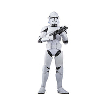 Load image into Gallery viewer, Hasbro STAR WARS - The Black Series 6" PLASTIC FREE PACKAGING - WAVE 12 - PHASE II CLONE TROOPER (The Clone Wars) figure 14 - STANDARD GRADE