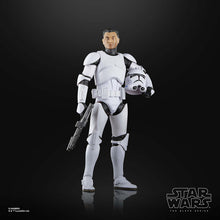 Load image into Gallery viewer, Hasbro STAR WARS - The Black Series 6" PLASTIC FREE PACKAGING - WAVE 12 - PHASE II CLONE TROOPER (The Clone Wars) figure 14 - STANDARD GRADE