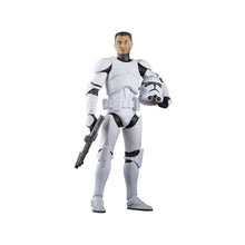 Load image into Gallery viewer, Hasbro STAR WARS - The Black Series 6" PLASTIC FREE PACKAGING - WAVE 12 - PHASE II CLONE TROOPER (The Clone Wars) figure 14 - STANDARD GRADE
