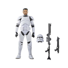 Load image into Gallery viewer, Hasbro STAR WARS - The Black Series 6" PLASTIC FREE PACKAGING - WAVE 12 - PHASE II CLONE TROOPER (The Clone Wars) figure 14 - STANDARD GRADE