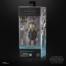 Load image into Gallery viewer, Hasbro STAR WARS - The Black Series 6" - WAVE 14 - Professor Huyang (Ahsoka) figure 07 - STANDARD GRADE