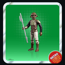Load image into Gallery viewer, DAMAGED PACKAGING - Hasbro STAR WARS - The Retro Collection - Return of the Jedi 40th Anniversary - LANDO CALRISSIAN (Skiff Guard) figure - SUB-STANDARD GRADE
