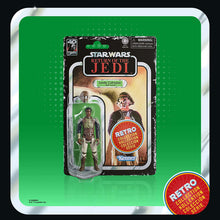Load image into Gallery viewer, DAMAGED PACKAGING - Hasbro STAR WARS - The Retro Collection - Return of the Jedi 40th Anniversary - LANDO CALRISSIAN (Skiff Guard) figure - SUB-STANDARD GRADE