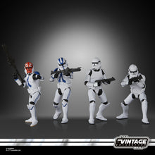 Load image into Gallery viewer, AVAILABILITY LIMITED - Hasbro STAR WARS - The Vintage Collection - Phase II Clone Trooper (AHSOKA) Special 4-Pack 3.75 figure set - STANDARD GRADE