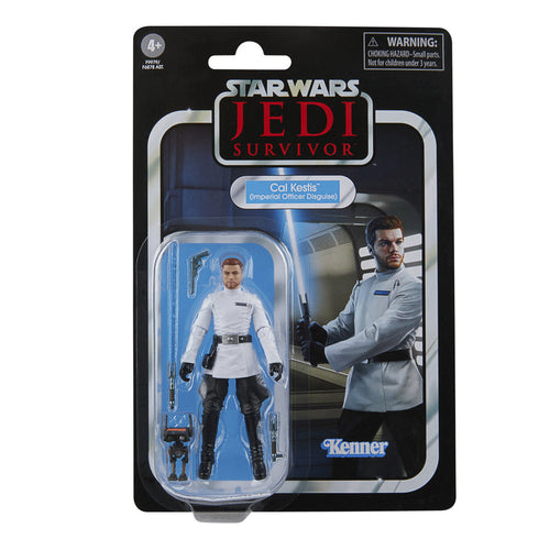 COMING 2024 AUGUST - PRE-ORDER - Hasbro STAR WARS - The Vintage Collection - 2024 Wave - CAL KESTIS (IMPERIAL OFFICER DISGUISE)(JEDI SURVIVOR) figure - VC-320 - STANDARD GRADE