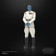 Load image into Gallery viewer, Hasbro STAR WARS - The Black Series 6" - WAVE 17 - Grand Admiral Thrawn (Ahsoka) figure 12 - STANDARD GRADE