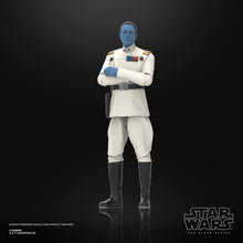 Load image into Gallery viewer, Hasbro STAR WARS - The Black Series 6" - WAVE 17 - Grand Admiral Thrawn (Ahsoka) figure 12 - STANDARD GRADE