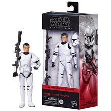 Load image into Gallery viewer, DAMAGED PACKAGING - Hasbro STAR WARS - The Black Series 6" - WAVE - Phase I Clone Trooper (Attack of the Clones) figure 05 - SUB-STANDARD GRADE