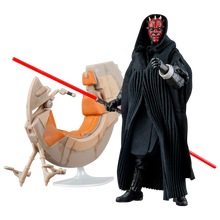 Load image into Gallery viewer, AVAILABILITY LIMITED - Hasbro STAR WARS - The Black Series 6" - HASBRO PULSE EXCLUSIVE - Darth Maul & Sith Speeder (The Phantom Menace) 25th Anniversary Vehicle & Figure Pack - STANDARD GRADE