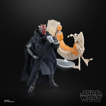 Load image into Gallery viewer, AVAILABILITY LIMITED - Hasbro STAR WARS - The Black Series 6" - HASBRO PULSE EXCLUSIVE - Darth Maul & Sith Speeder (The Phantom Menace) 25th Anniversary Vehicle & Figure Pack - STANDARD GRADE