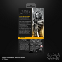 Load image into Gallery viewer, Hasbro STAR WARS - The Black Series 6" - WAVE 08 - Jedi Temple Guard (The Clone Wars) figure 20 - STANDARD GRADE