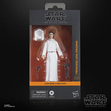 Load image into Gallery viewer, Hasbro STAR WARS - The Black Series 6" - WAVE 20 - Princess Leia Organa (A New Hope) figure 08 - STANDARD GRADE