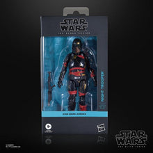 Load image into Gallery viewer, Hasbro STAR WARS - The Black Series 6" - WAVE 22 - Night Trooper (Ahsoka) figure 17 - STANDARD GRADE