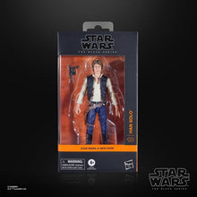 Load image into Gallery viewer, Hasbro STAR WARS - The Black Series 6" - WAVE 22 - Han Solo (A New Hope) figure 10 - STANDARD GRADE