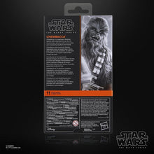Load image into Gallery viewer, Hasbro STAR WARS - The Black Series 6" - WAVE 22 - Chewbacca (A New Hope) figure 11 - STANDARD GRADE