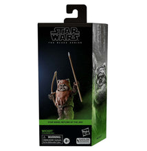 Load image into Gallery viewer, Hasbro STAR WARS - The Black Series 6" PLASTIC FREE PACKAGING - WAVE 12 - WICKET (Return of the Jedi) figure 11 - STANDARD GRADE