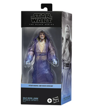 Load image into Gallery viewer, AVAILABILITY LIMITED - Hasbro STAR WARS - The Black Series 6" - EXCLUSIVE - Qui-Gon Jinn (Force Spirit)(Obi-Wan Kenobi) figure 16 - STANDARD GRADE