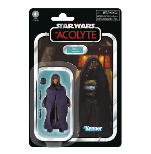 COMING 2024 SEPTEMBER - PRE-ORDER - Hasbro STAR WARS - The Vintage Collection - 2024 Wave - Mae (Assassin)(The Acolyte) figure - VC-328 - STANDARD GRADE