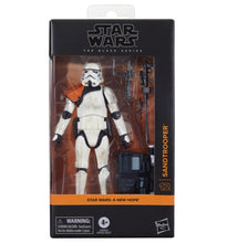 Load image into Gallery viewer, Hasbro STAR WARS - The Black Series 6" - WAVE 23 - Sandtrooper (A New Hope) figure 12 - STANDARD GRADE