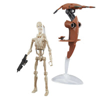 Load image into Gallery viewer, AVAILABILITY LIMITED - Hasbro STAR WARS - The Black Series 6" - HASBRO PULSE-CON EXCLUSIVE - STAP & Battle Droid (The Phantom Menace) 25th Anniversary Vehicle & Figure Pack - STANDARD GRADE