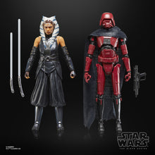 Load image into Gallery viewer, AVAILABILITY LIMITED - Hasbro STAR WARS - The Black Series 6&quot; - EXCLUSIVE CARBONISED - Ahsoka Tano &amp; HK-87 Assassin Droid (Ahsoka) 2 figure pack - STANDARD GRADE