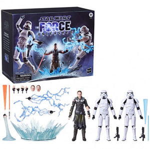 AVAILABILITY LIMITED - Hasbro STAR WARS - The Black Series 6" - PULSECON EXCLUSIVE - STARKILLER & TROOPERS (THE FORCE UNLEASHED) 3 Figure Pack - STANDARD GRADE