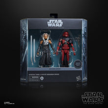 Load image into Gallery viewer, AVAILABILITY LIMITED - Hasbro STAR WARS - The Black Series 6" - EXCLUSIVE CARBONISED - Ahsoka Tano & HK-87 Assassin Droid (Ahsoka) 2 figure pack - STANDARD GRADE