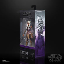 Load image into Gallery viewer, Hasbro STAR WARS - The Black Series 6" NEW PACKAGING REBELS WAVE - Ahsoka Tano figure REB 07 - STANDARD GRADE