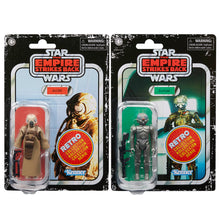 Load image into Gallery viewer, AVAILABILITY LIMITED - Hasbro STAR WARS - The Retro Collection ESB - Special Bounty Hunters 2-Pack - 4-LOM & ZUCKUSS (EMPIRE STRIKES BACK) - STANDARD GRADE