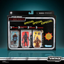 Load image into Gallery viewer, AVAILABILITY LIMITED - Hasbro STAR WARS - The Vintage Collection - OBI-WAN KENOBI MULTIPACK - Ben Kenobi, Teeka & Purge Trooper 3.75" Figures - VC-257, VC-258, VC-259 - STANDARD GRADE