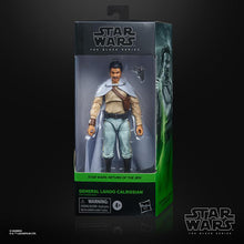 Load image into Gallery viewer, Hasbro STAR WARS - The Black Series 6" NEW PACKAGING - WAVE 5 - General Lando Calrissian (Return of the Jedi) figure 07 - STANDARD GRADE