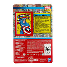 Load image into Gallery viewer, Hasbro MARVEL Legends - Captain America & Black Panther (Hasbro Pulse Exclusive) 3.75 Retro Figure 2 pack - STANDARD GRADE