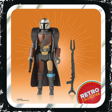 Load image into Gallery viewer, Hasbro STAR WARS - The Retro Collection Wave 3 - THE MANDALORIAN figure - STANDARD GRADE