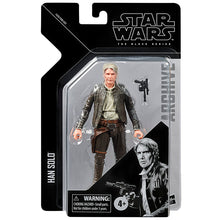 Load image into Gallery viewer, Hasbro STAR WARS - The Black Series Archive Collection 6" - Wave 7 - HAN SOLO (The Force Awakens) - STANDARD GRADE