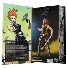 Load image into Gallery viewer, Hasbro STAR WARS - The Black Series 6" PLASTIC FREE PACKAGING - Mara Jade (Dark Force Rising Comic) Collectible Figure - STANDARD GRADE