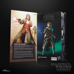 Hasbro STAR WARS - The Black Series 6" PLASTIC FREE PACKAGING - Doctor Aphra (Doctor Aphra Comic) Collectible Figure - STANDARD GRADE