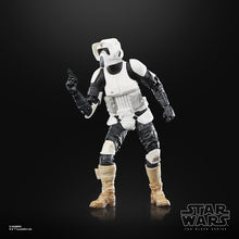 Load image into Gallery viewer, Hasbro STAR WARS - The Black Series 6&quot; - 40th Anniversary Return of the Jedi - Wave 1 - Biker Scout Figure - STANDARD GRADE