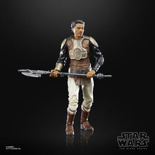 Load image into Gallery viewer, Hasbro STAR WARS - The Black Series 6&quot; - 40th Anniversary Return of the Jedi - Wave 1 - Lando Calrissian (Skiff Guard) Figure - STANDARD GRADE