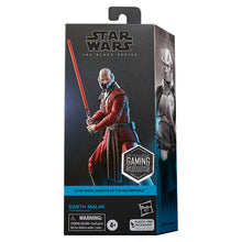 Load image into Gallery viewer, Hasbro STAR WARS - The Black Series 6" PLASTIC FREE PACKAGING - WAVE 11 - DARTH MALAK (Knights of the Old Republic) figure 20 - STANDARD GRADE