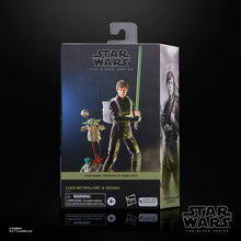 Load image into Gallery viewer, Hasbro STAR WARS - The Black Series 6" PLASTIC FREE PACKAGING - Luke Skywalker & Grogu (Book of Boba Fett) Deluxe Figure 03 - STANDARD GRADE