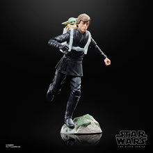 Load image into Gallery viewer, Hasbro STAR WARS - The Black Series 6" PLASTIC FREE PACKAGING - Luke Skywalker & Grogu (Book of Boba Fett) Deluxe Figure 03 - STANDARD GRADE