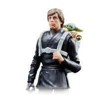 Load image into Gallery viewer, Hasbro STAR WARS - The Black Series 6" PLASTIC FREE PACKAGING - Luke Skywalker & Grogu (Book of Boba Fett) Deluxe Figure 03 - STANDARD GRADE