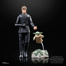 Load image into Gallery viewer, Hasbro STAR WARS - The Black Series 6" PLASTIC FREE PACKAGING - Luke Skywalker & Grogu (Book of Boba Fett) Deluxe Figure 03 - STANDARD GRADE
