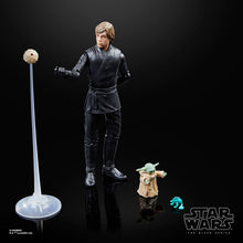 Load image into Gallery viewer, Hasbro STAR WARS - The Black Series 6" PLASTIC FREE PACKAGING - Luke Skywalker & Grogu (Book of Boba Fett) Deluxe Figure 03 - STANDARD GRADE